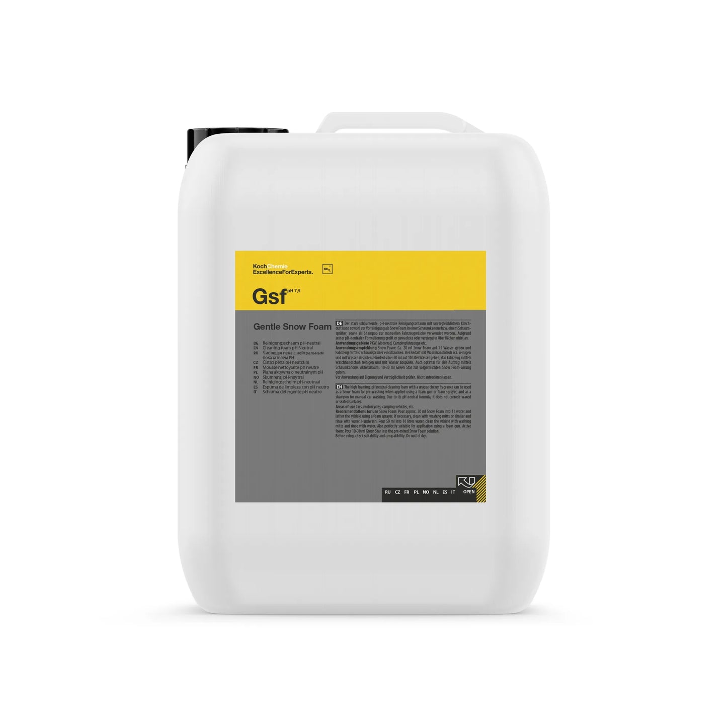 Gsf Gentle Snow Foam שמפו מקציף לרכב