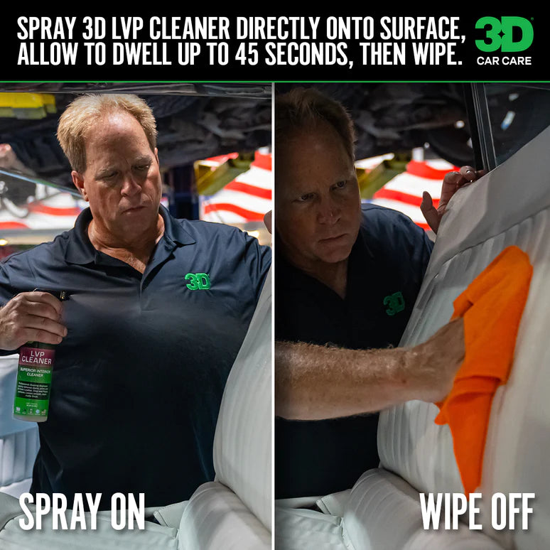 3D 112 LVP CLEANER – חומר לניקוי פנים, עור, פלסטיק וויניל