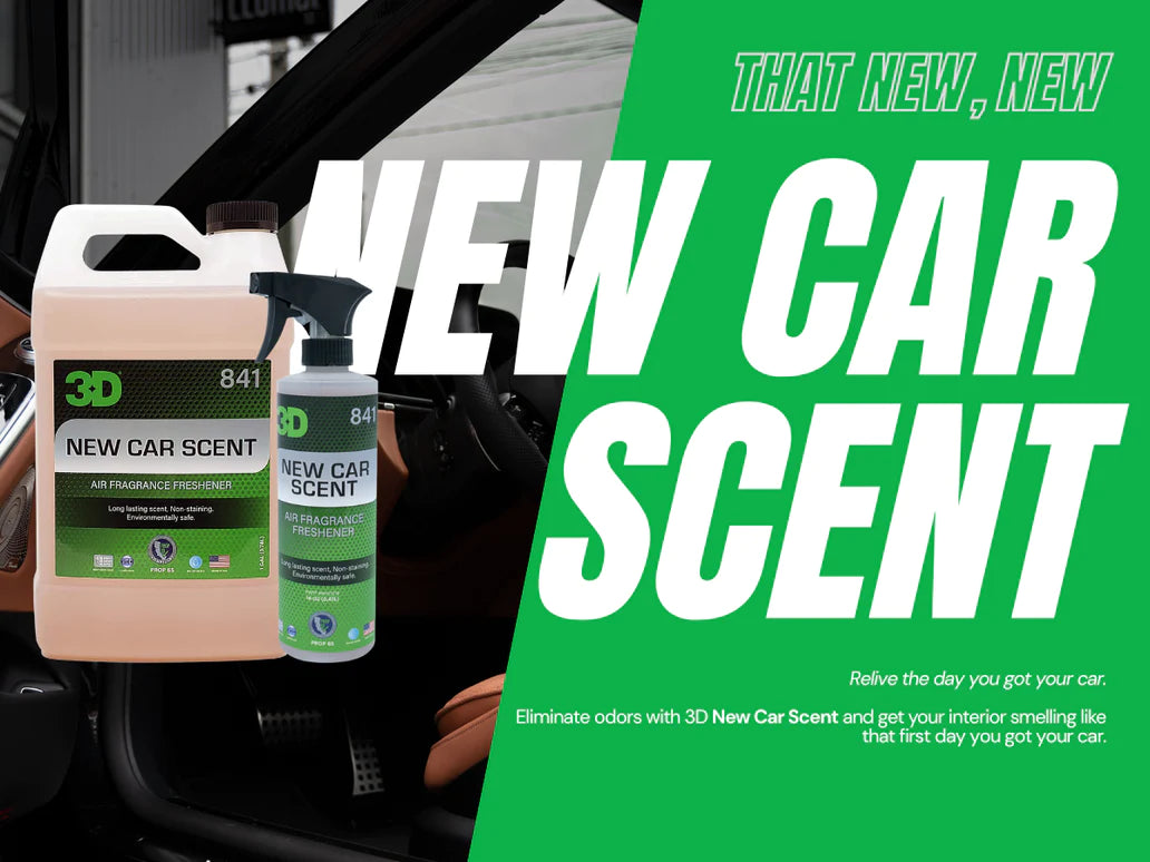 3D 841 מבשם רכב חדש – New Car Scent 473 מ"ל