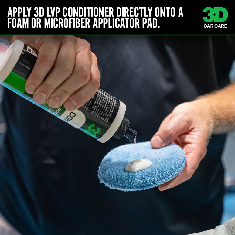 3D 910 LVP CONDITIONER – חומר לטיפוח והגנה לעור, פלסטיק וויניל