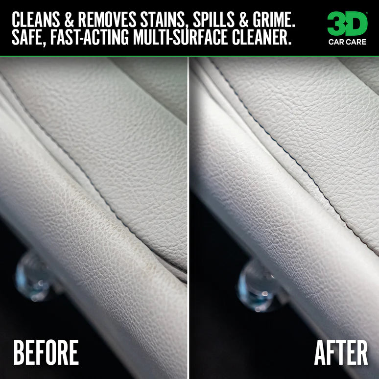 3D 112 LVP CLEANER – חומר לניקוי פנים, עור, פלסטיק וויניל
