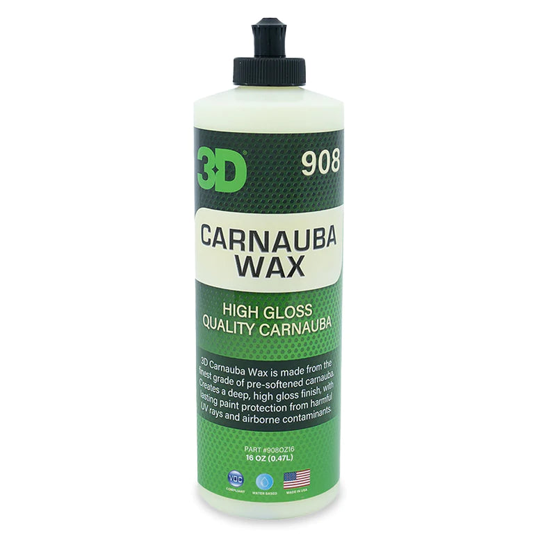 3D 908 CARNAUBA WAX – ווקס קרנובה נוזלי מקצועי