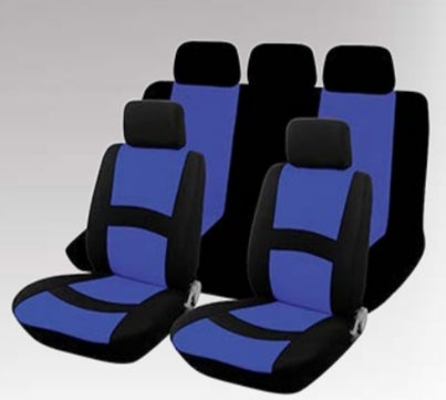 כיסויי מושבים (ריפודים) אוניברסליים מבד ל־5 מקומות – אביב כחול