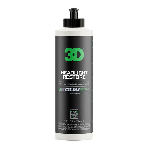 3D 355 GLW HEADLIGHT RESTORE – פוליש לשחזור פנסים 236 מ"ל