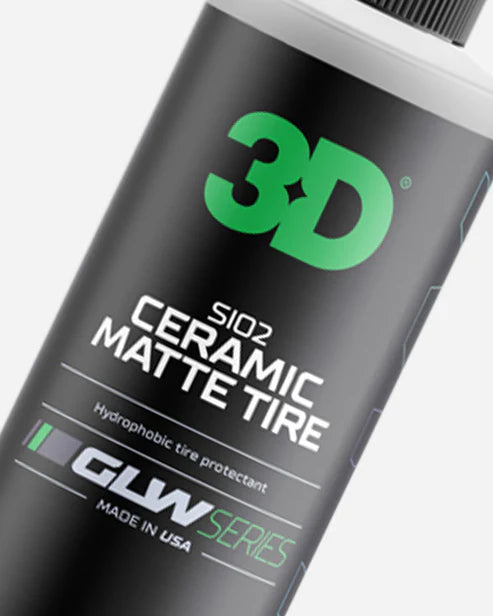 חומר טיפוח צמיגים קרמי מט 3D 353 – GLW SiO2 CERAMIC TIRE MATT