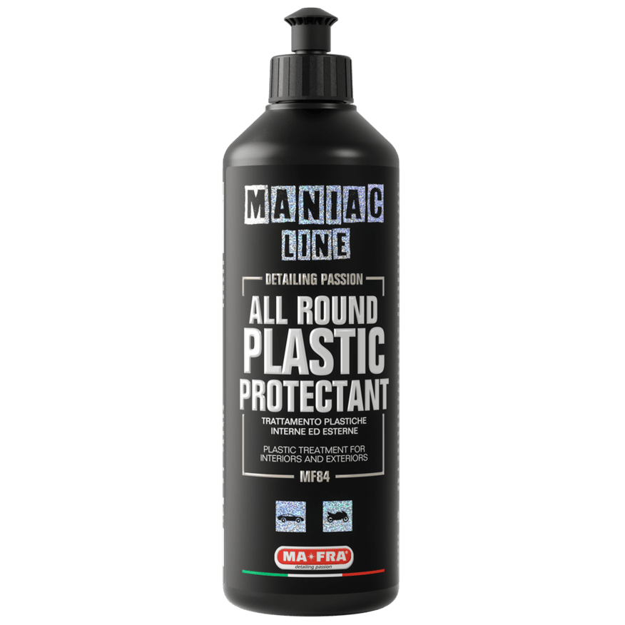 Maniac ALL ROUND PLASTIC PROTECTANT – חומר טיפוח והגנה רב-תכליתי לפלסטיק וגומי (פנים וחוץ)