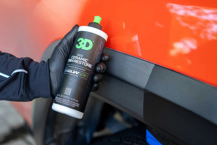 קרם חידוש פלסטיקה חיצונית קרמי 3D 345 GLW SiO2 Ceramic Trim Restorer