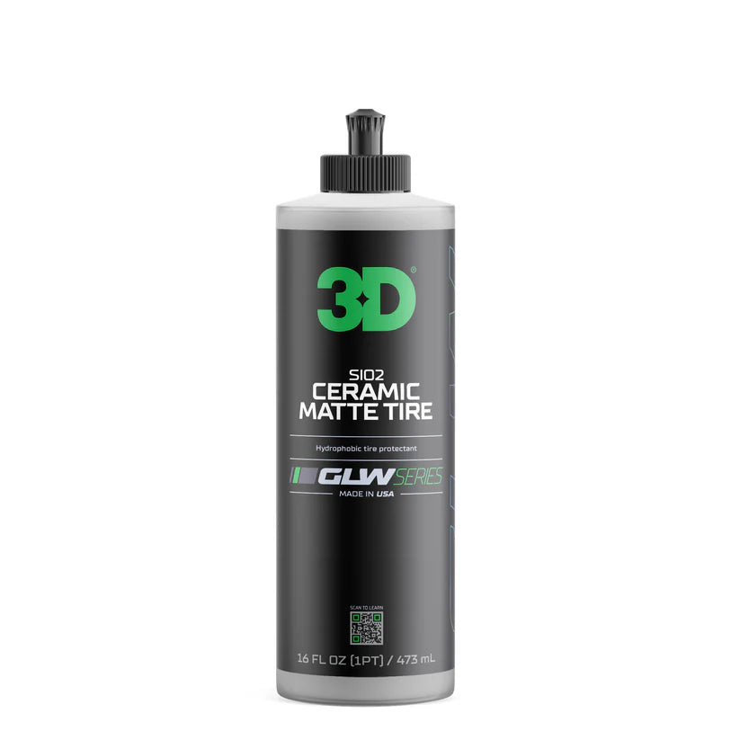 חומר טיפוח צמיגים קרמי מט 3D 353 – GLW SiO2 CERAMIC TIRE MATT