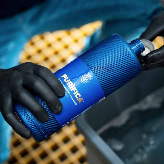 שמפו חומצי להסרת אבנית ומשקעים
PURIFICA