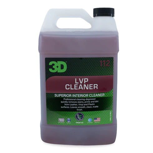 3D 112 LVP CLEANER – חומר לניקוי פנים, עור, פלסטיק וויניל