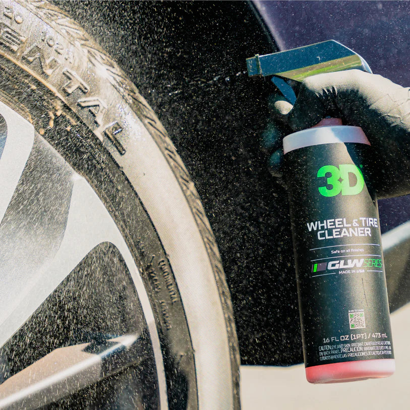 חומר ניקוי לצמיגים וג’נטים 3D 340 – GLW WHEEL & TIRE CLEANER
