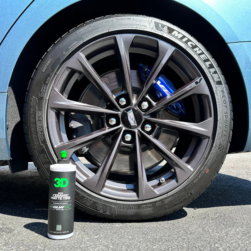חומר טיפוח צמיגים קרמי מט 3D 353 – GLW SiO2 CERAMIC TIRE MATT