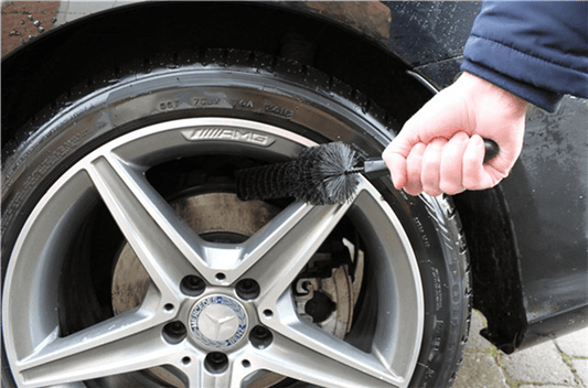 מברשת עגולה עדינה לניקוי ג׳נטים 33 ס״מ VIKAN