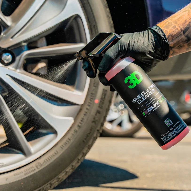 חומר ניקוי לצמיגים וג’נטים 3D 340 – GLW WHEEL & TIRE CLEANER