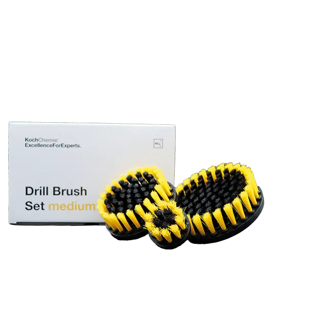 drill brush set medium