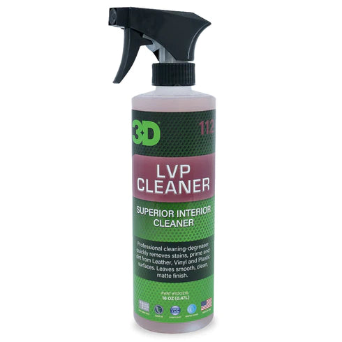 3D 112 LVP CLEANER – חומר לניקוי פנים, עור, פלסטיק וויניל