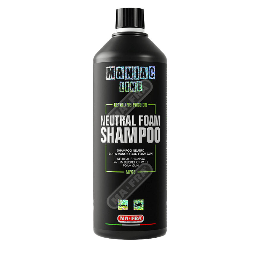 Maniac Neutral Foam Shampoo – שמפו ניטרלי 2 ב-1 רחני