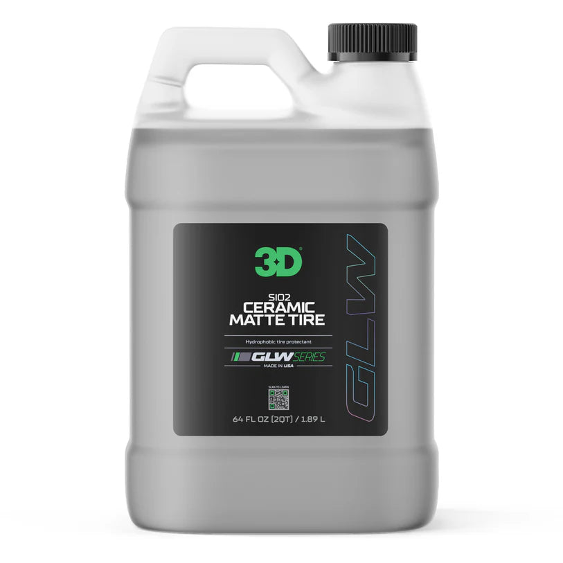 חומר טיפוח צמיגים קרמי מט 3D 353 – GLW SiO2 CERAMIC TIRE MATT