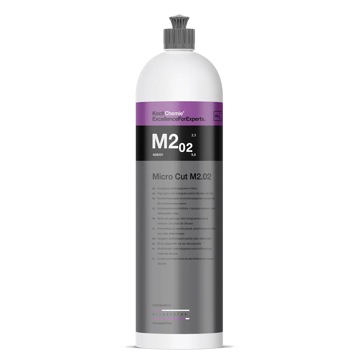 M2.02 פוליש פיניש ללא סיליקון