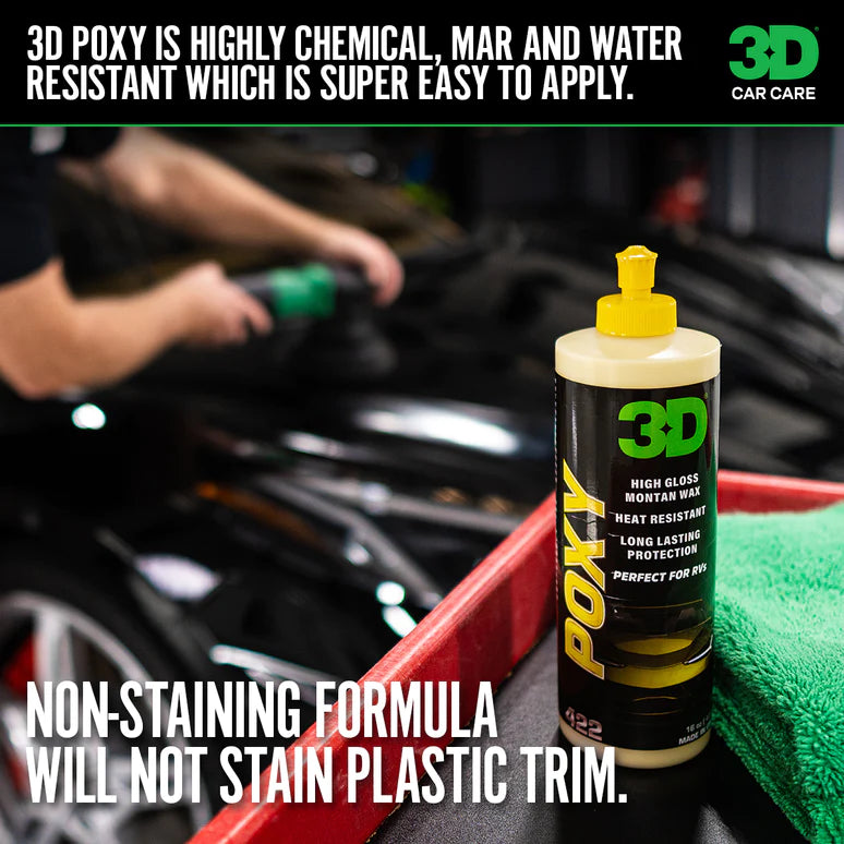 3D 422 POXY HIGH GLOSS MONTAN WAX – ווקס מונטן סינתטי היברידי
