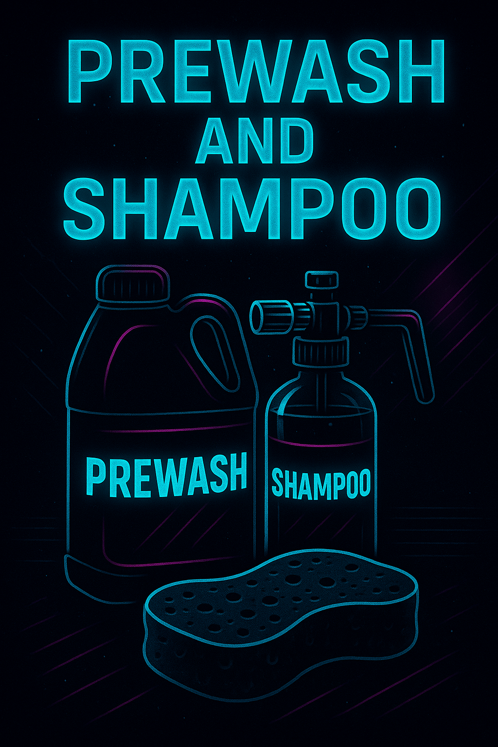 Shampoo, pre-wash, foam
