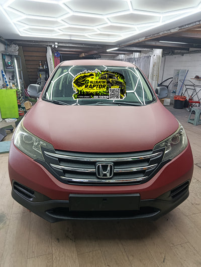 Honda CRV red raptor