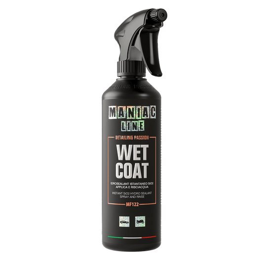 Maniac Wet Coat – אוטם SiO₂ בהתזה עם טכנולוגיית Wipeless