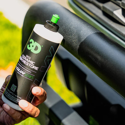 קרם חידוש פלסטיקה חיצונית קרמי 3D 345 GLW SiO2 Ceramic Trim Restorer