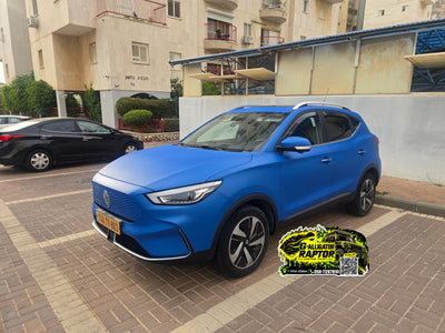 MG ZS blue raptor