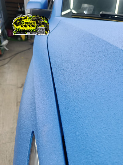 MG ZS blue raptor