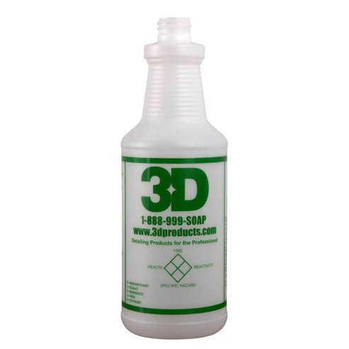 בקבוק ריק 3D לדילול חומרים (ללא מתז)