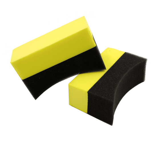 Half-Moon Tire Dressing Applicator Sponge