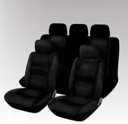 כיסויי מושבים (ריפודים) אוניברסליים מבד ל־5 מקומות – אביב שחור