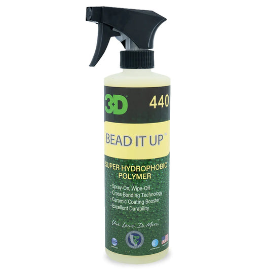 3D 440 Bead It Up – Super Hydrophobic Polymer Sealant & Ceramic Booster