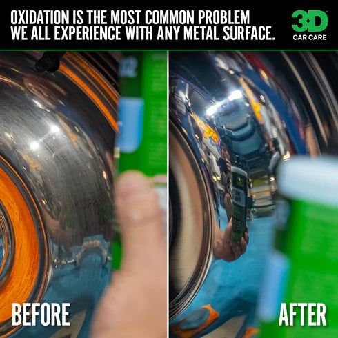 פוליש למתכות 3D 602 – הברקה מקצועית והסרת חמצון
