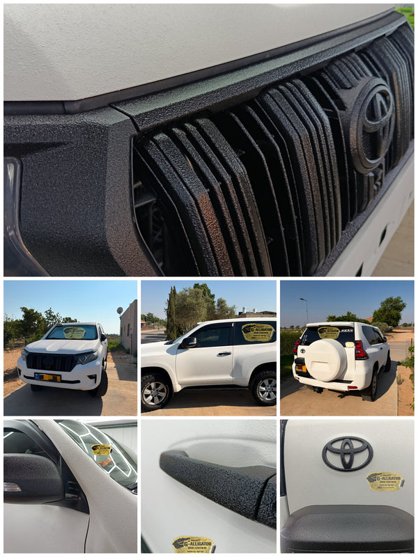 Toyota Land Cruiser white raptor