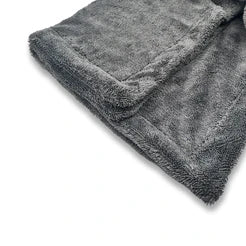 מגבת ייבוש מיקרופייבר אפורה 90X60 ס"מ – 1200GSM DTW