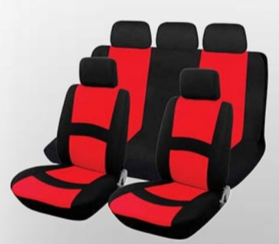 כיסויי מושבים (ריפודים) אוניברסליים מבד ל־5 מקומות – אביב אדום 