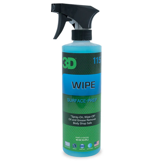 חומר ניקוי לפני ננו 3D 115
WIPE SURFACE PREP