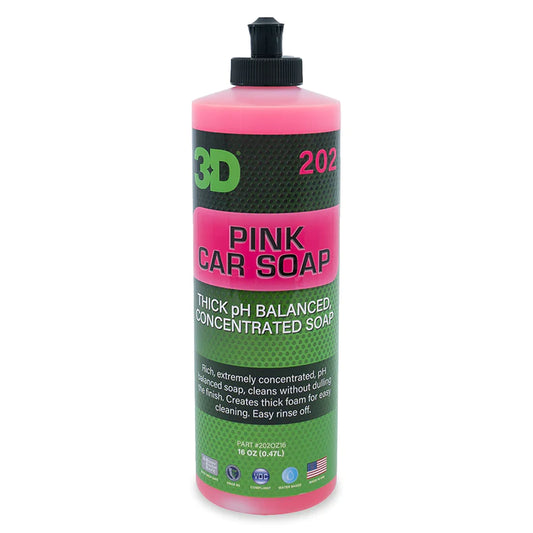 שמפו נטרלי מקציף ריחני 3D 202 Pink Car Soap