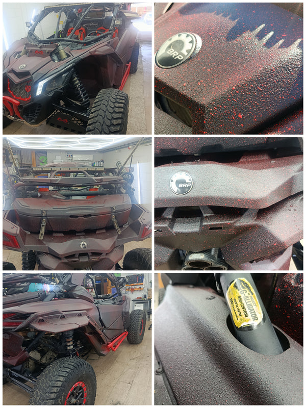 Buggy black red raptor