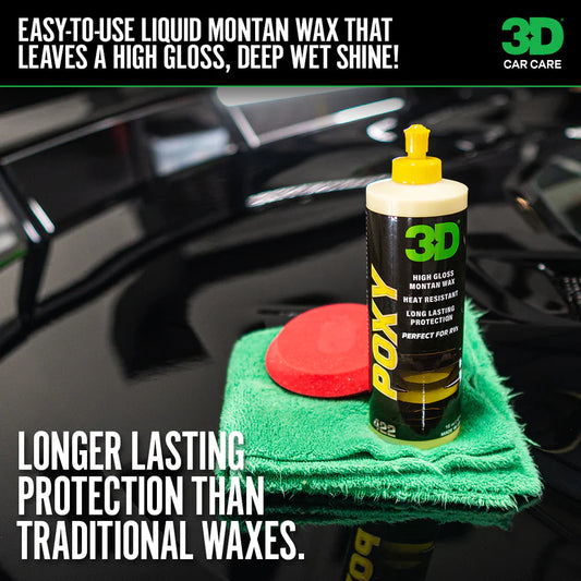 3D 422 POXY HIGH GLOSS MONTAN WAX – ווקס מונטן סינתטי היברידי