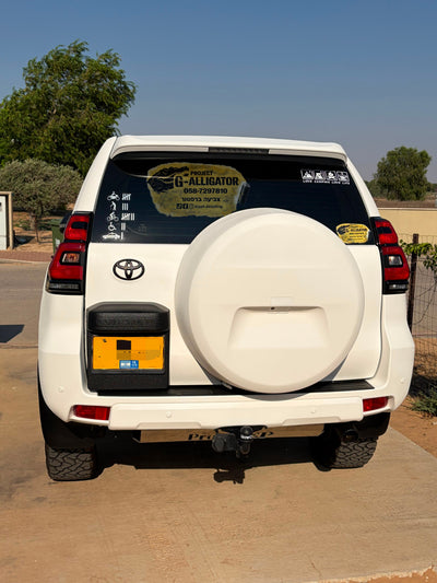 Toyota Land Cruiser white raptor