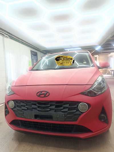 Hyundai I10 pink raptor