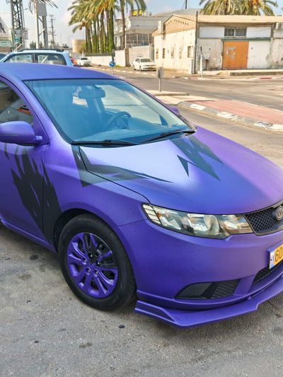 Kia Forte violet lightning raptor