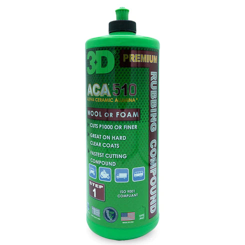פוליש שלב 1 3D 510PREMIUM RUBBING COMPOUND