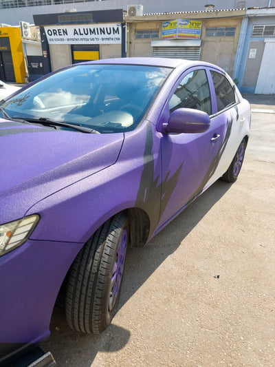 Kia Forte violet lightning raptor