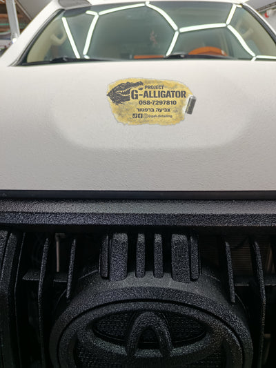Toyota Land Cruiser white raptor