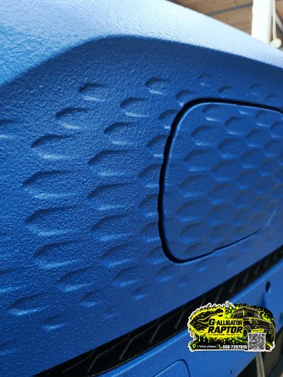 MG ZS blue raptor