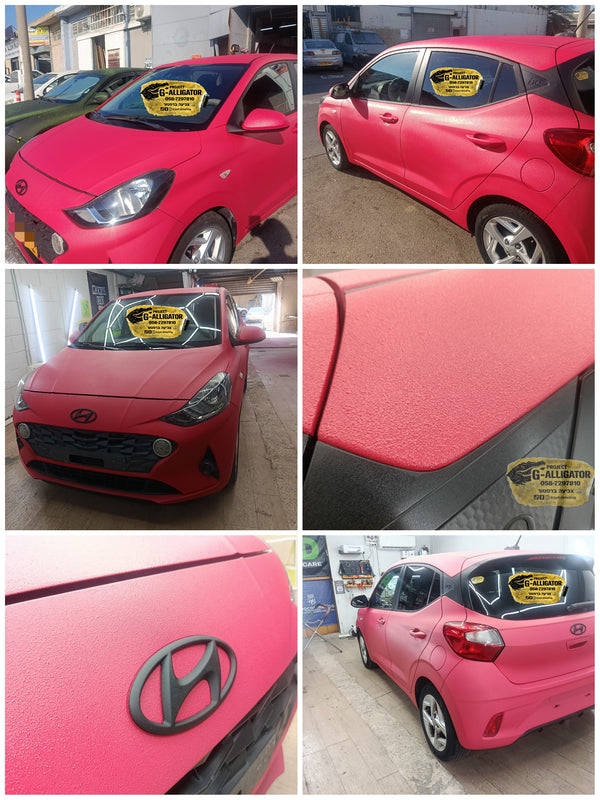 Hyundai I10 pink raptor